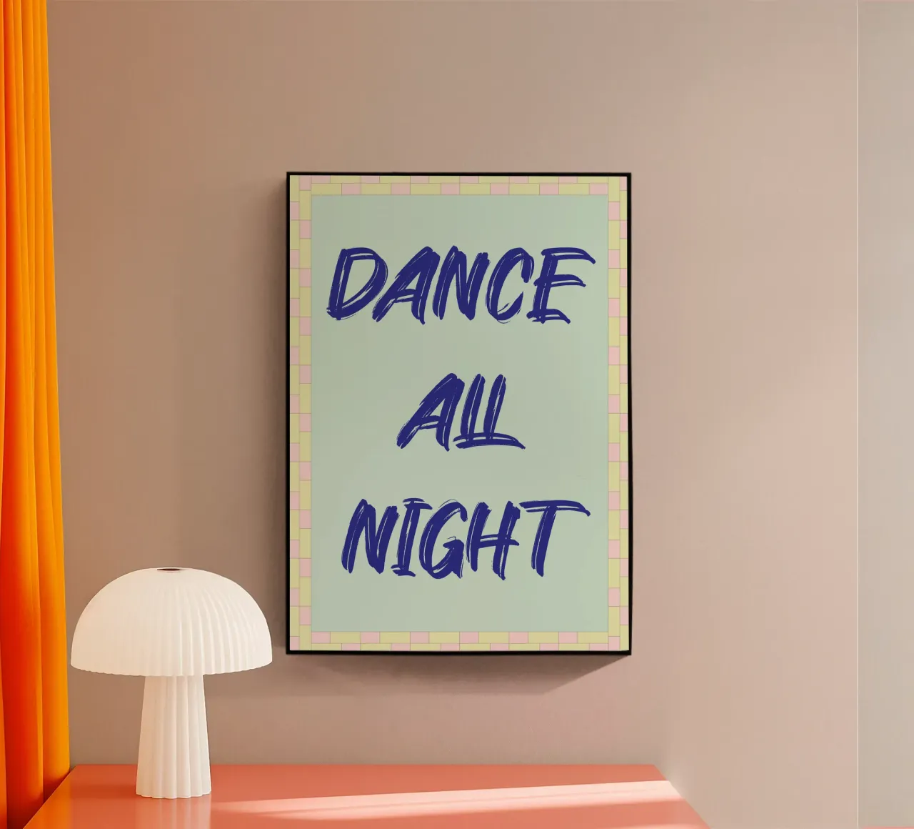 ballare tutta la notte plexiglass da Rawghenee