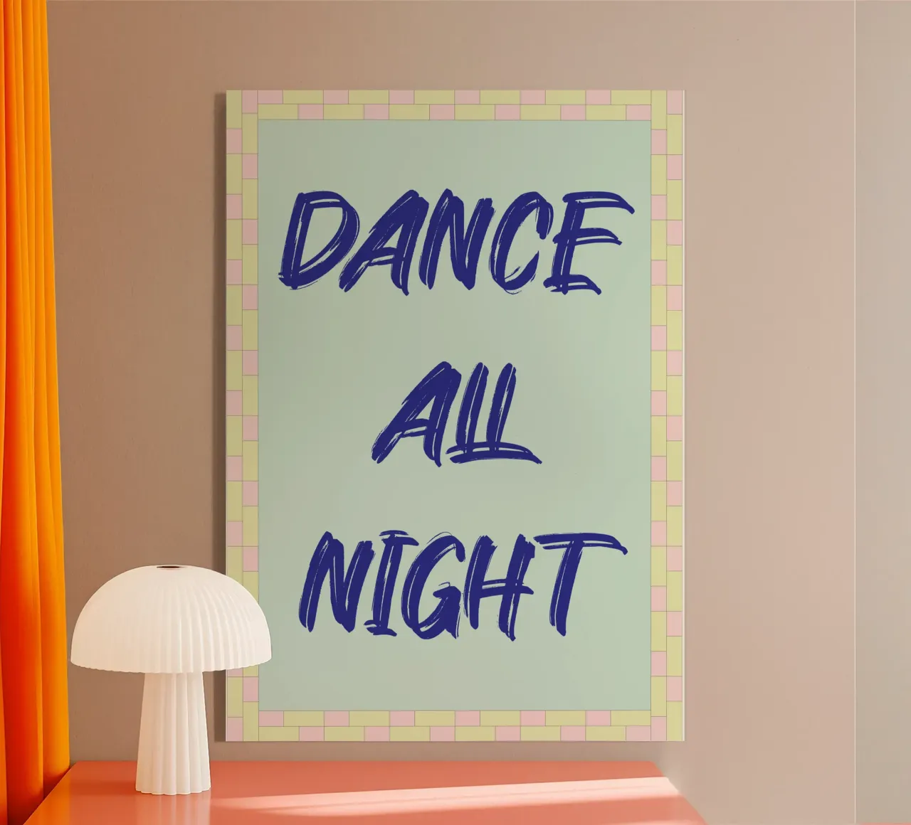 ballare tutta la notte plexiglass da Rawghenee