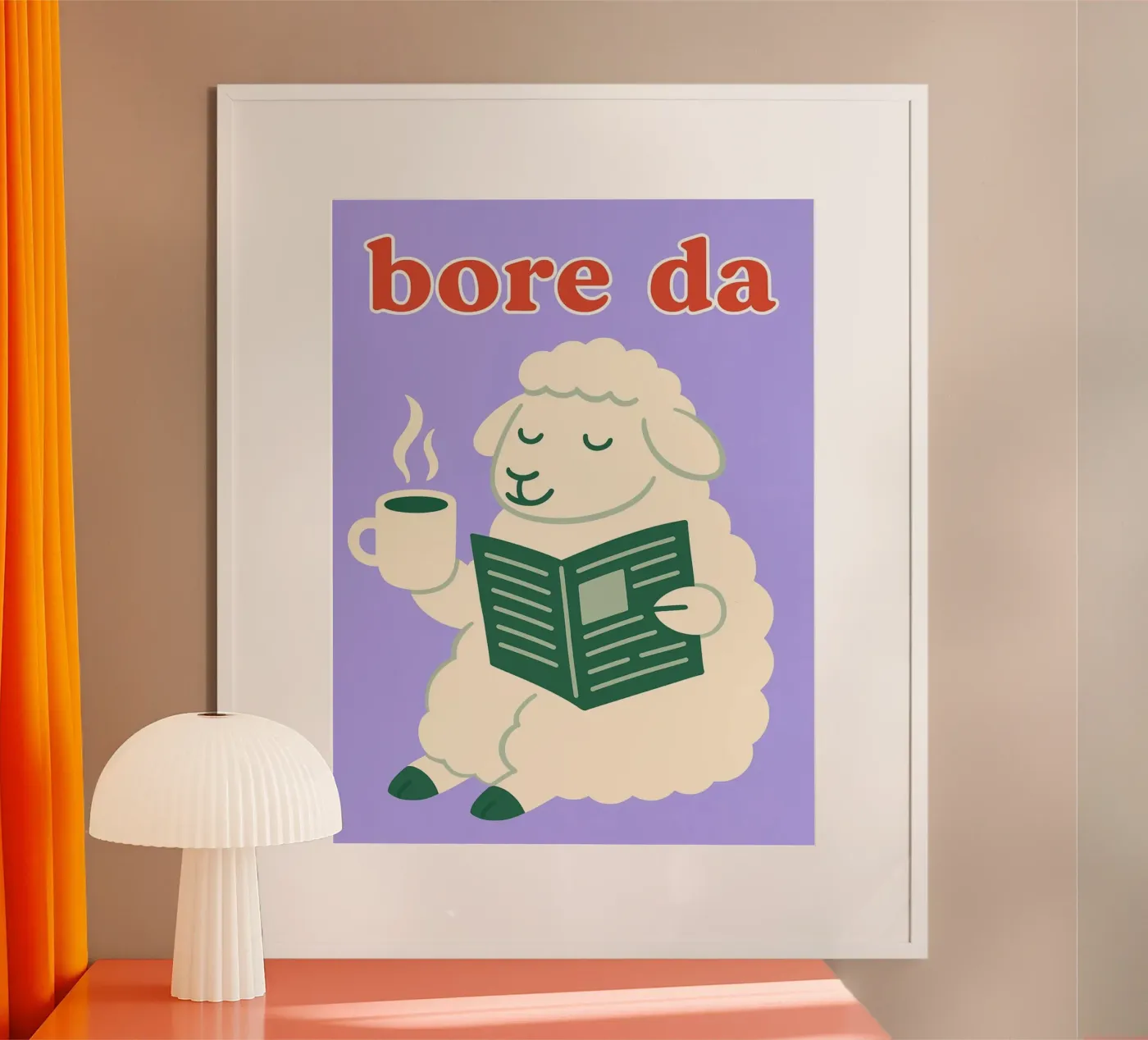 lammfromm Poster von Rawghenee