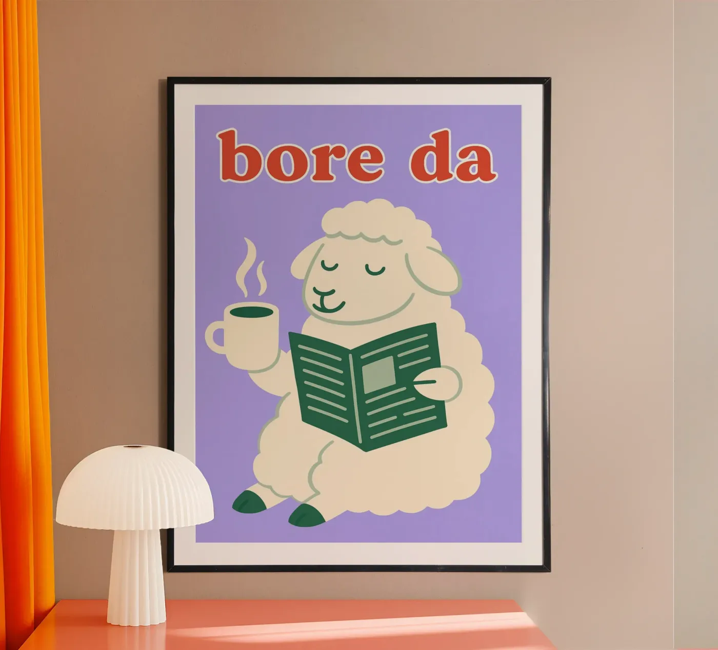 lammfromm Poster von Rawghenee