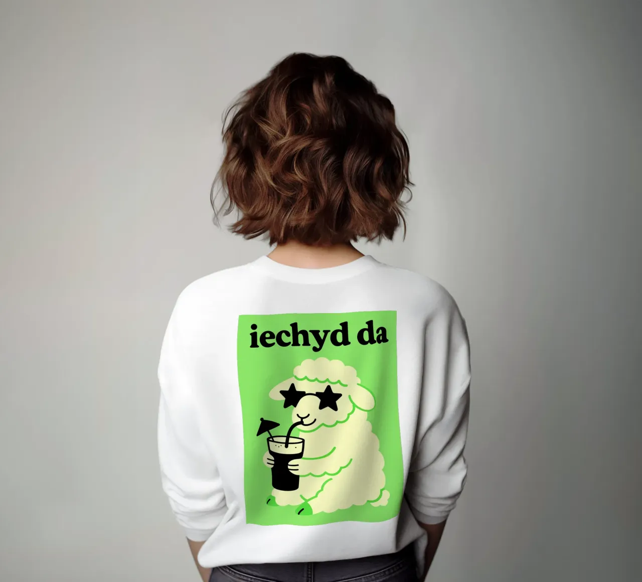 iechyd da felpa da Rawghenee