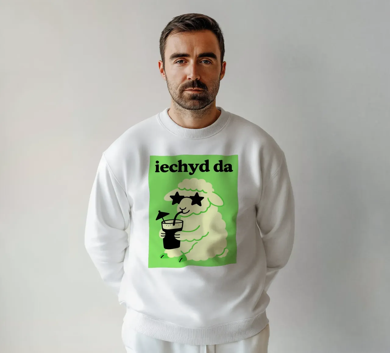 iechyd da felpa da Rawghenee