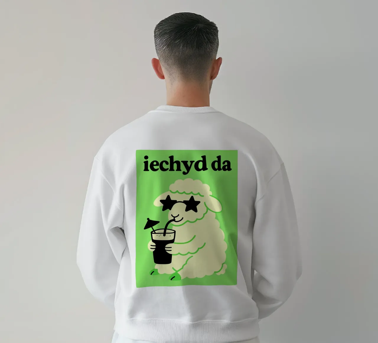 iechyd da felpa da Rawghenee