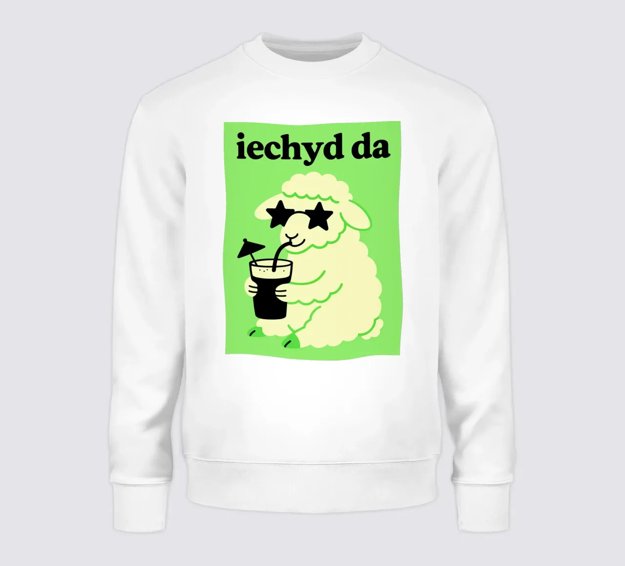 iechyd da felpa da Rawghenee