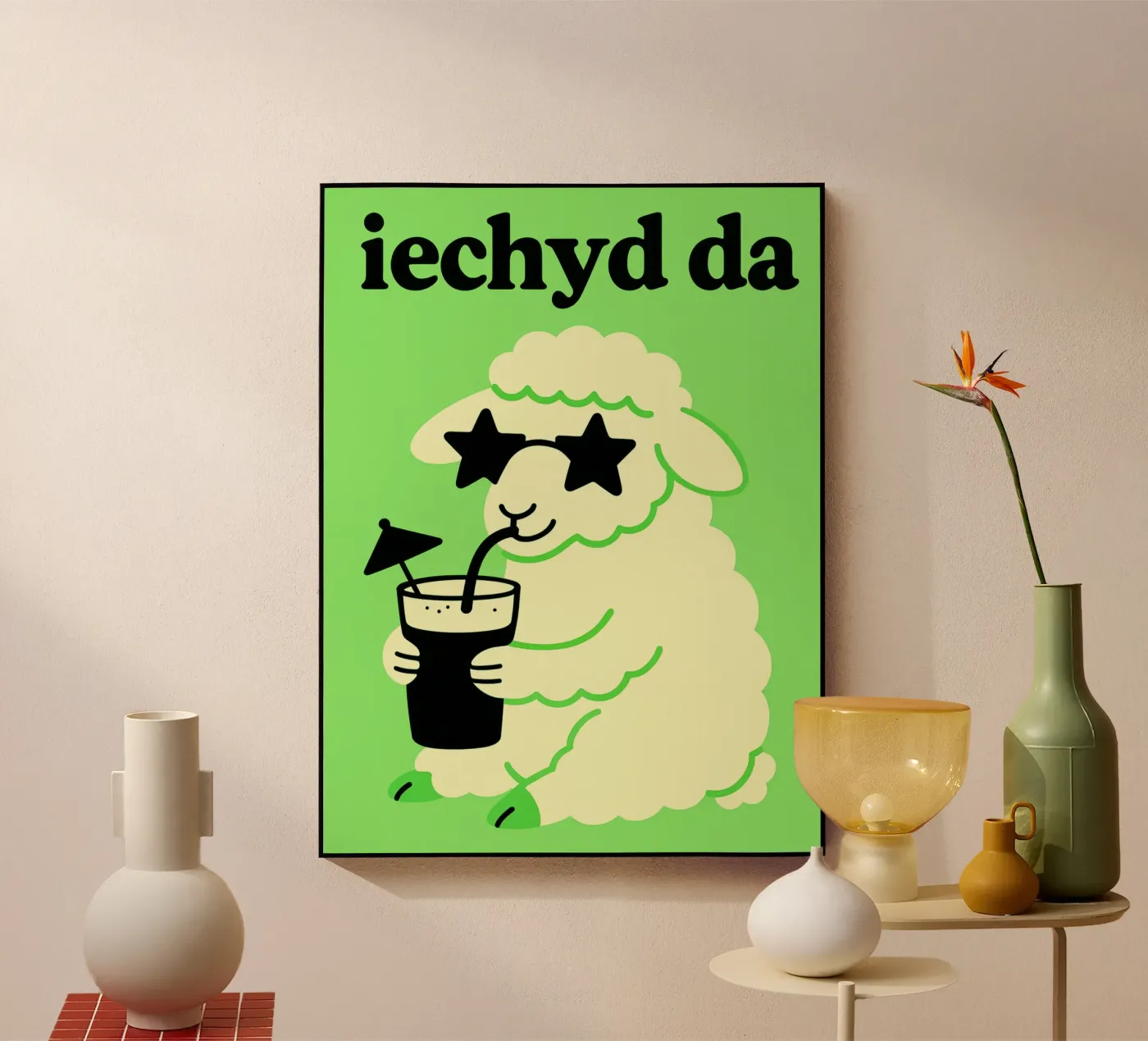 iechyd da acryl van Rawghenee