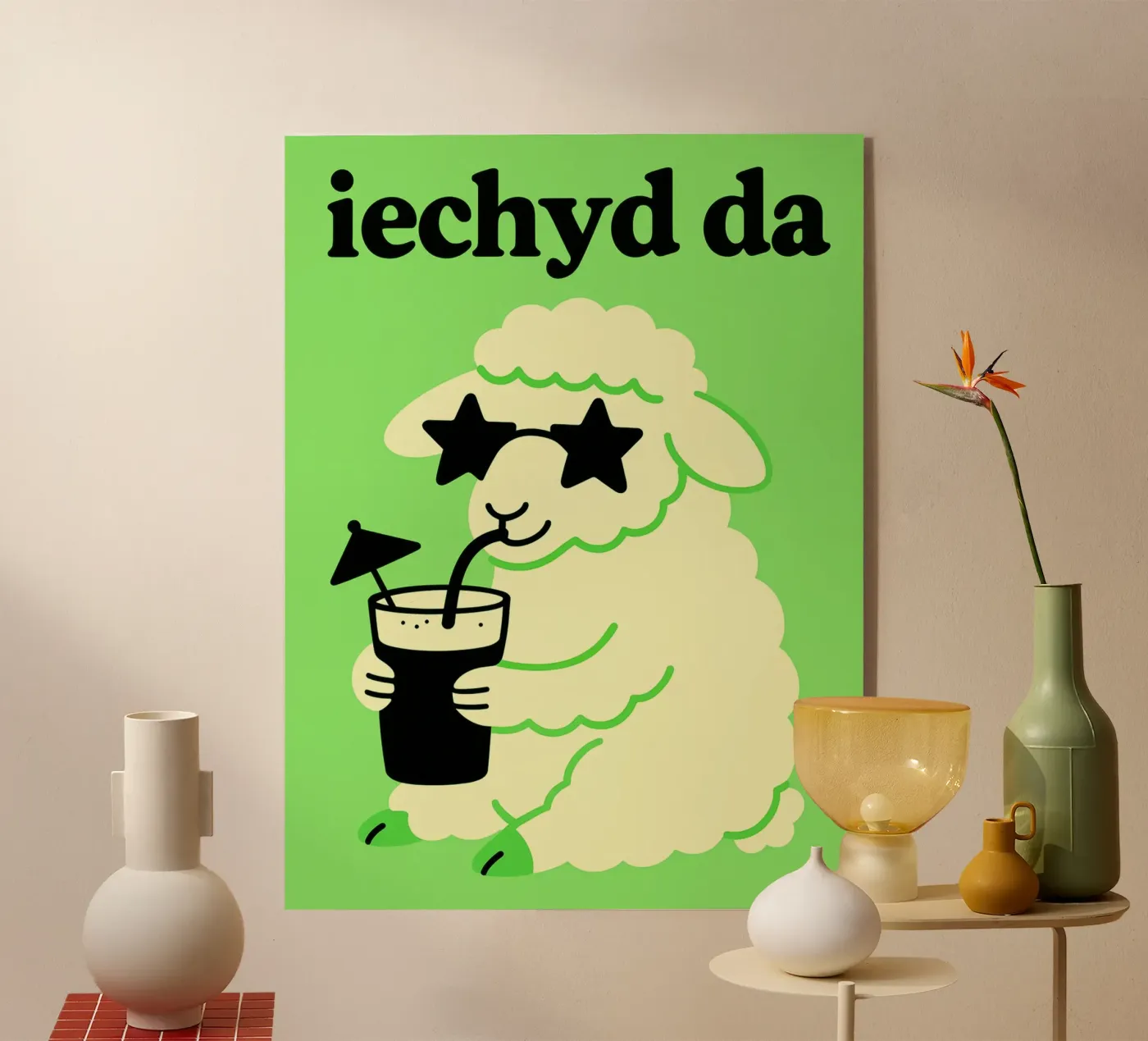 iechyd da acryl van Rawghenee