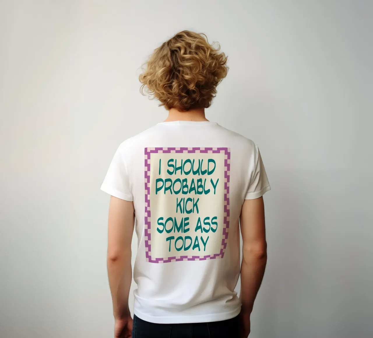 Probabilmente dovrei prendere a calci t-shirt da Rawghenee