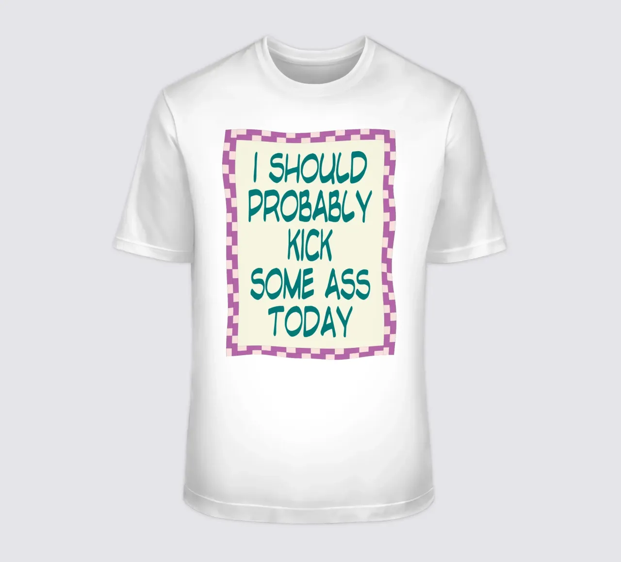 Probabilmente dovrei prendere a calci t-shirt da Rawghenee