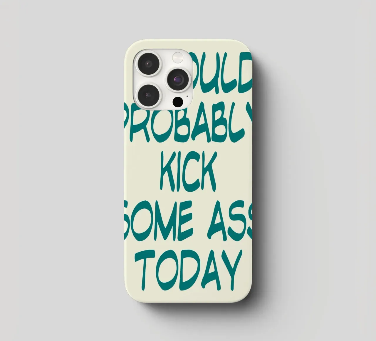 Probabilmente dovrei prendere a calci cover iphone da Rawghenee