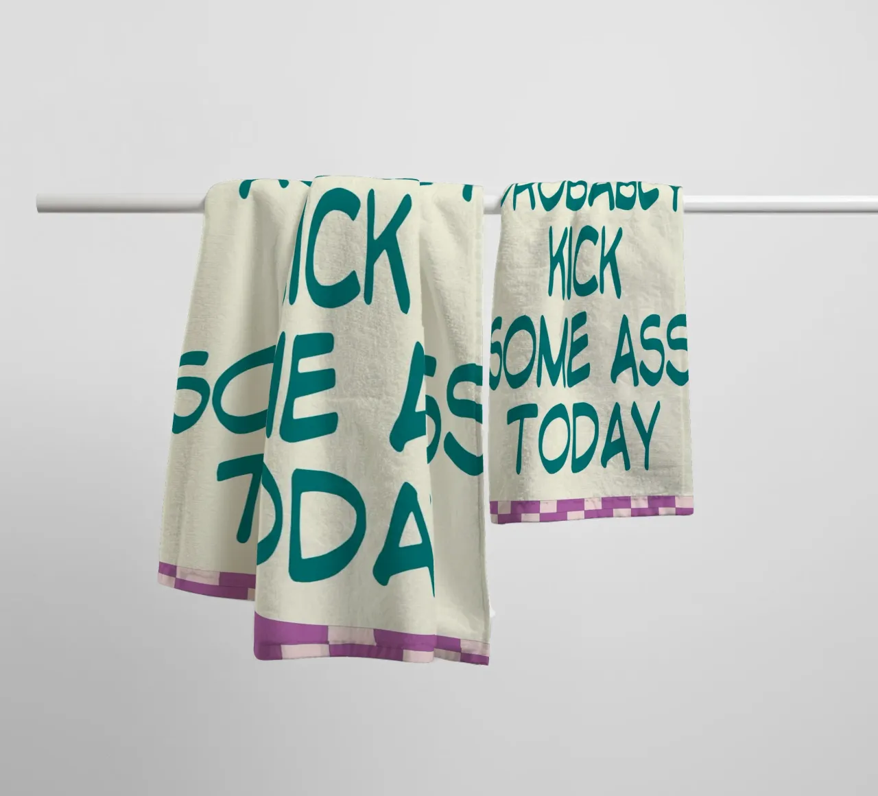 Probabilmente dovrei prendere a calci asciugamano da bagno da Rawghenee