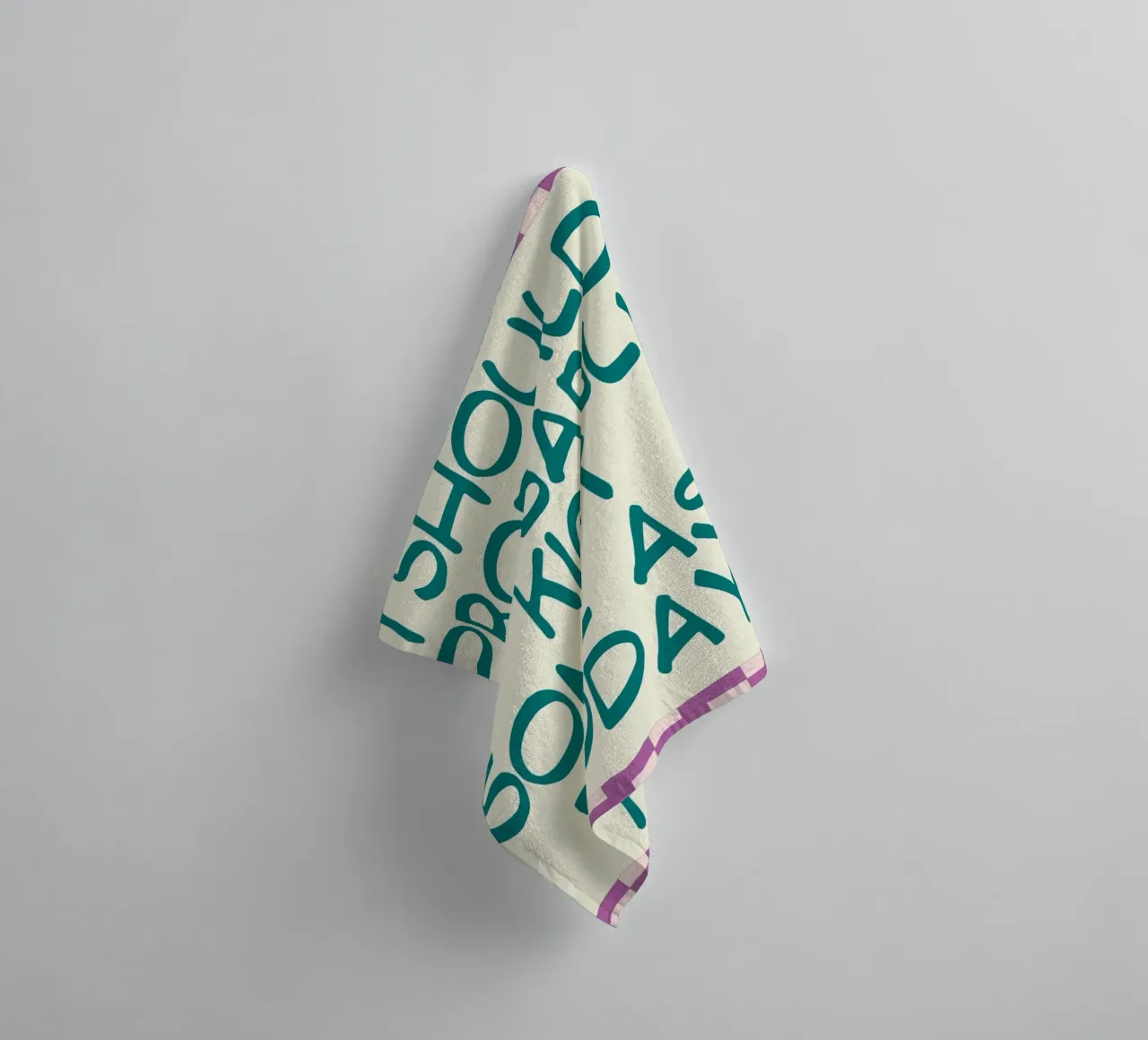 Probabilmente dovrei prendere a calci asciugamano da bagno da Rawghenee