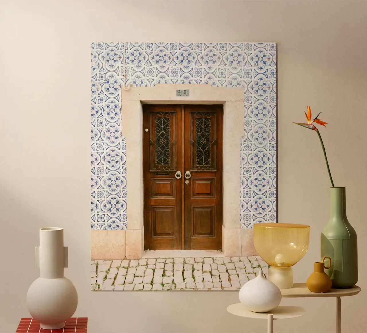 Porta di Ericeira - Fotografia di viaggio in Portogallo poster da Raisa Zwart Photography
