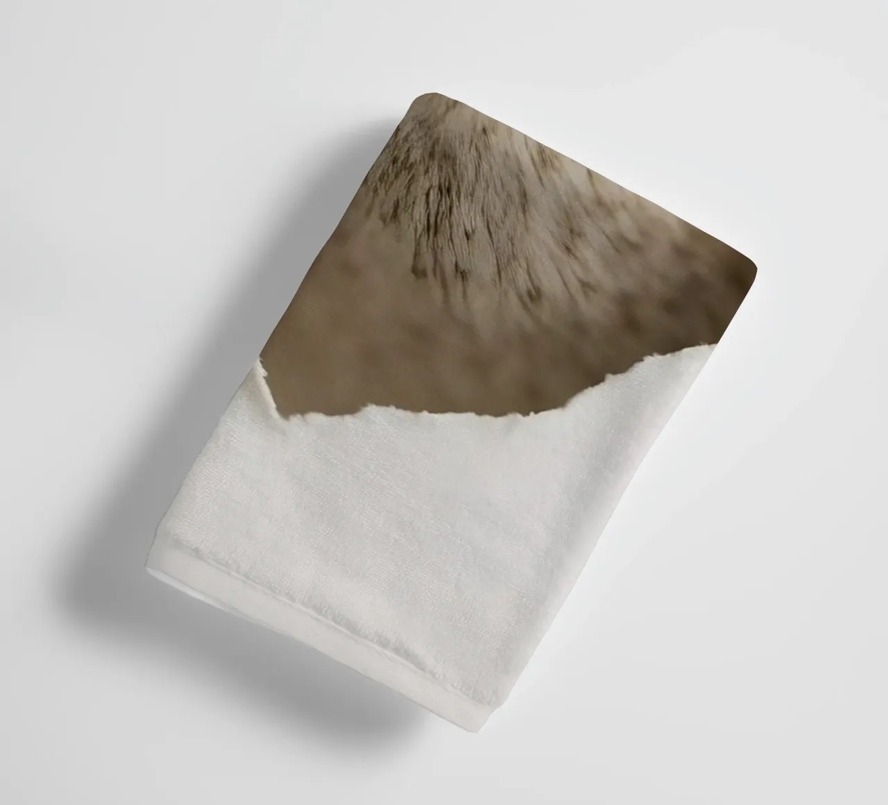 Curious Sandpiper Bird Art – Realistic Peek Through Print towel by Cut-out Critter Gallery