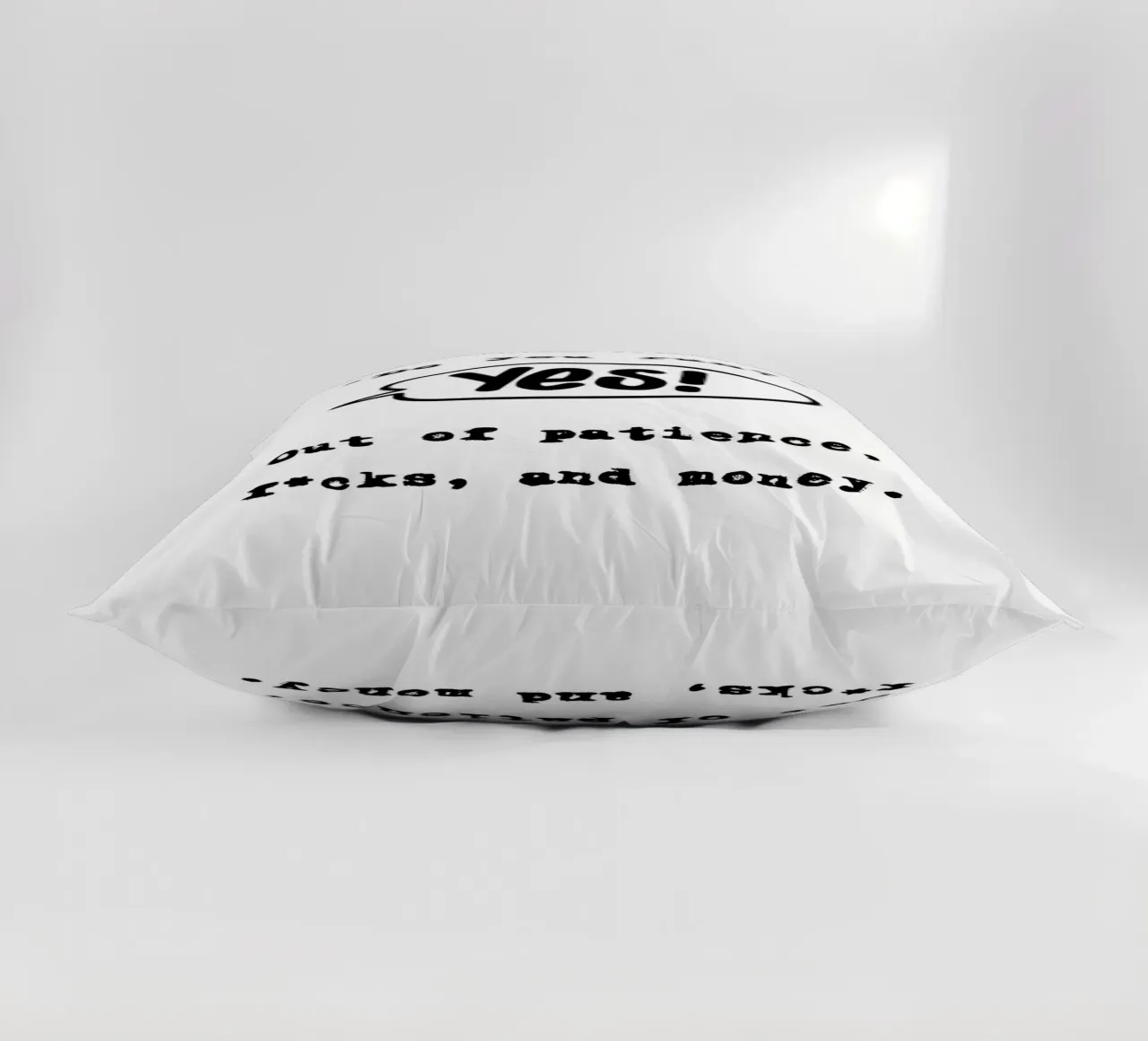 DO YOU RUN? cuscino da BAWA