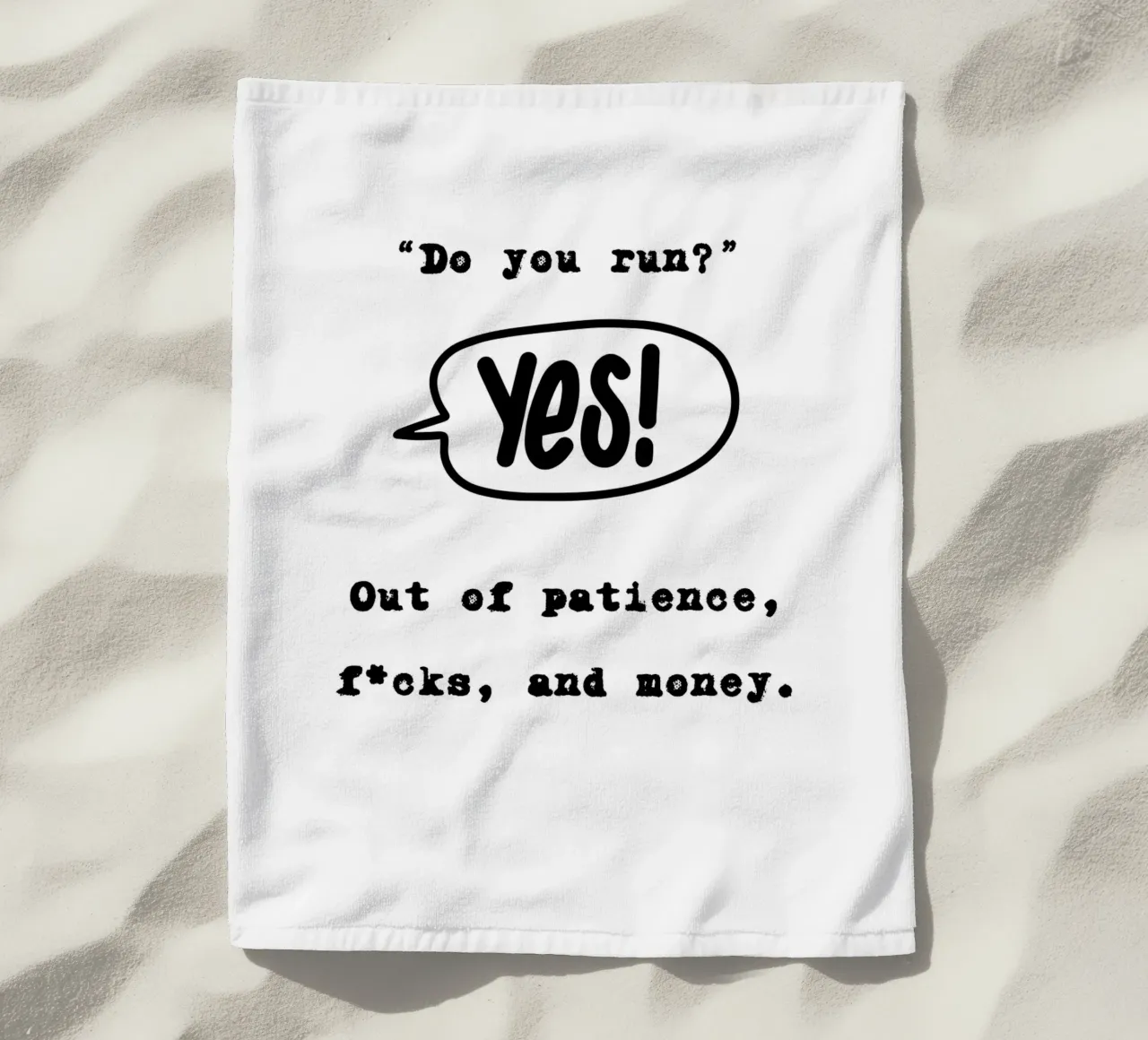 DO YOU RUN? telo mare da BAWA