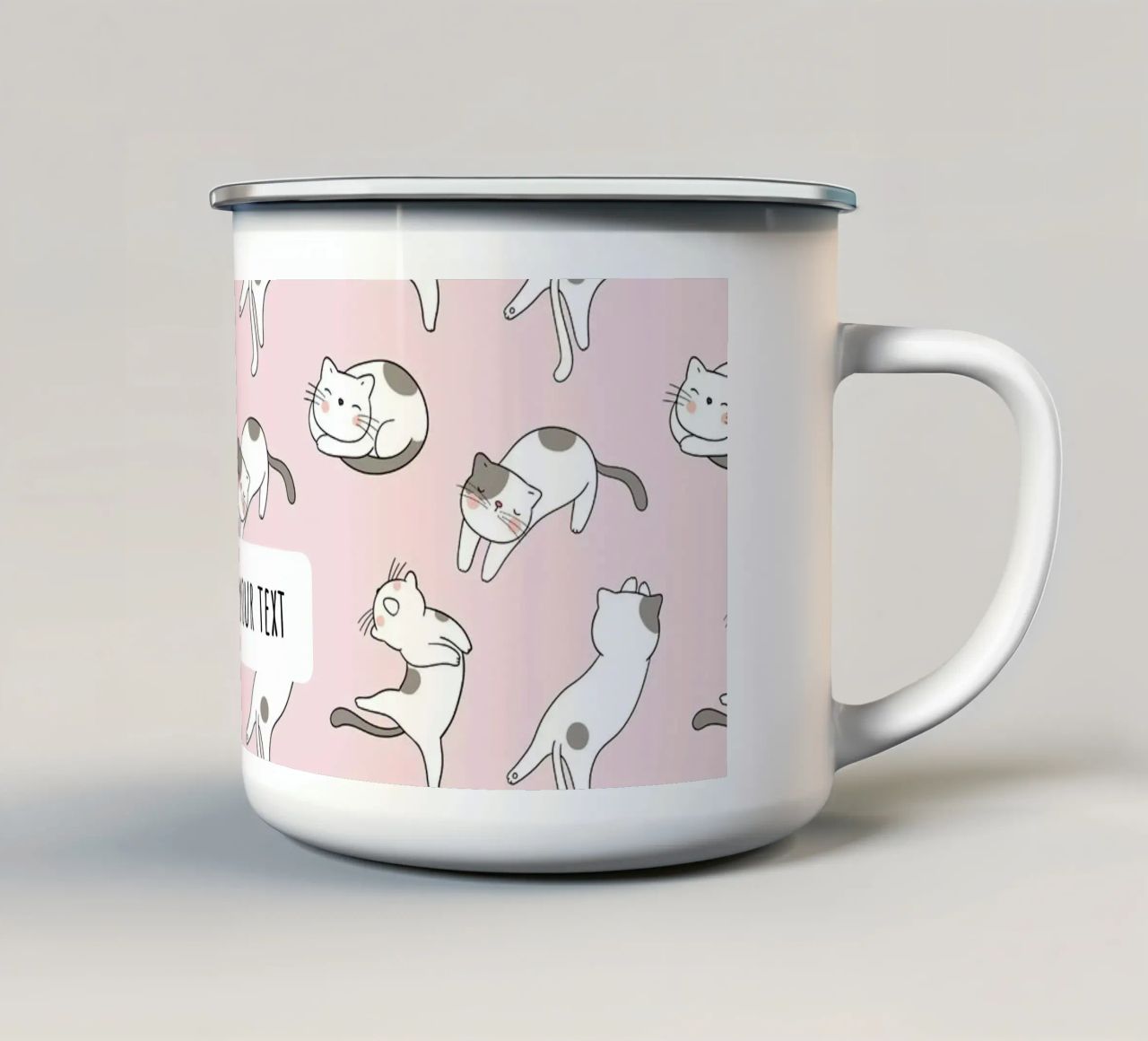 Tazza da caffè personalizzata tazza in smalto da DesignArt