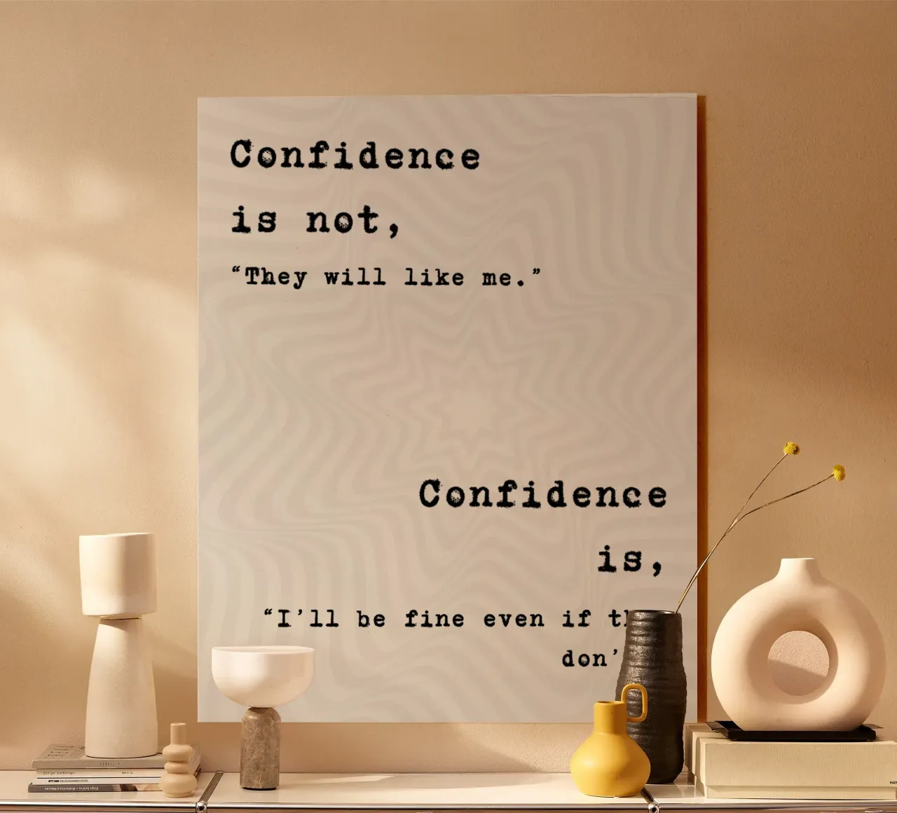 CONFIDENCE plexiglass da BAWA