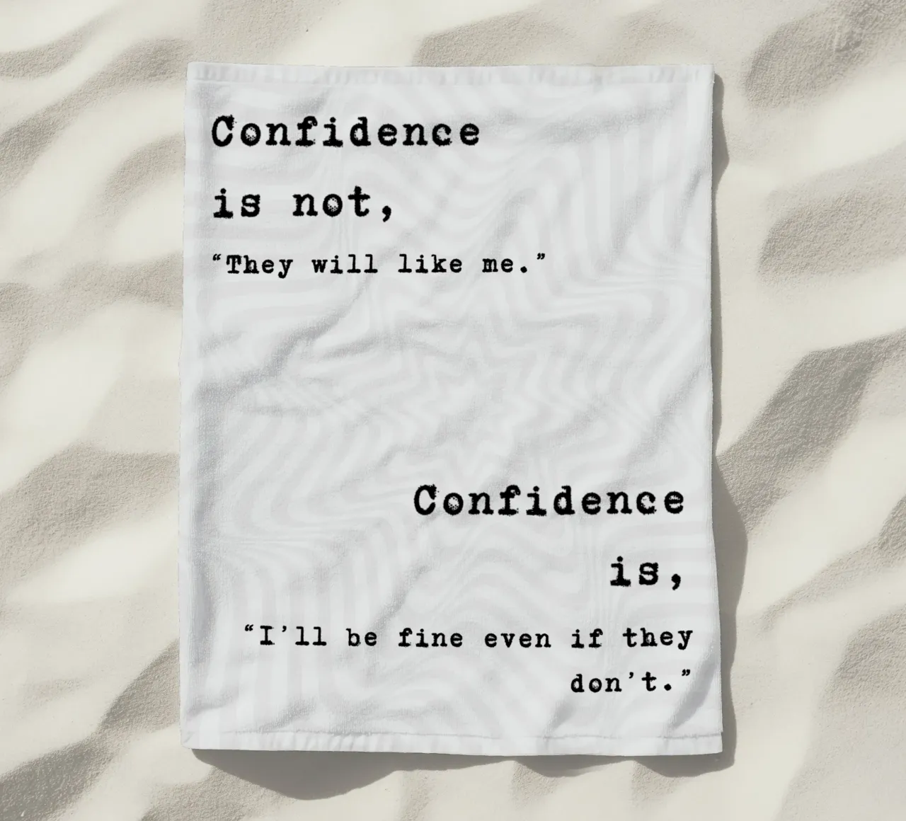 CONFIDENCE telo mare da BAWA