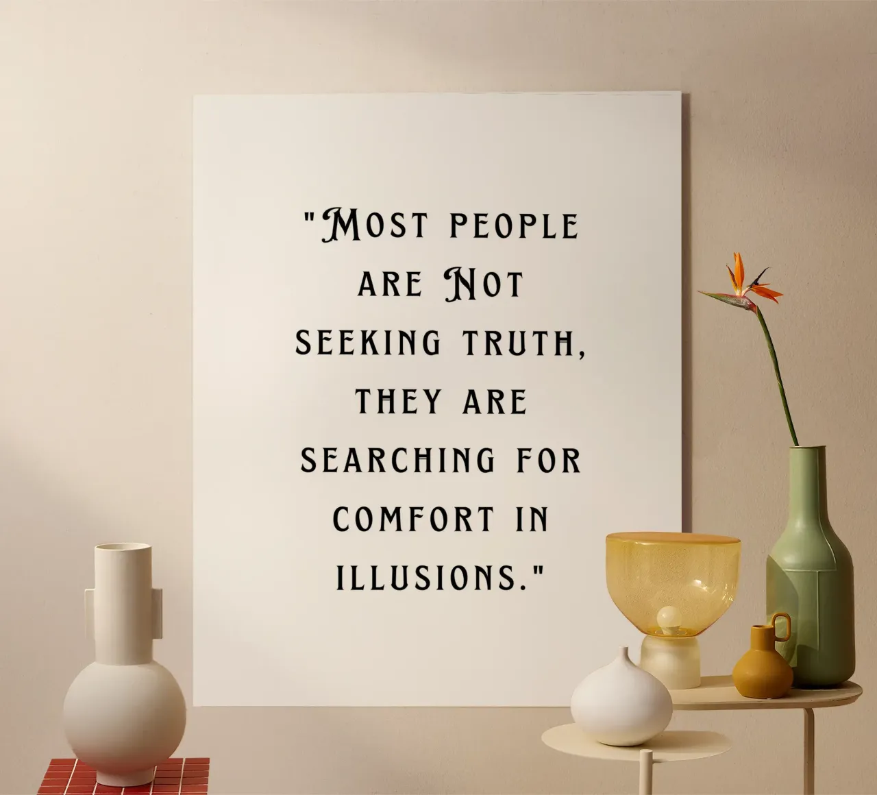 MOST PEOPLE plexiglass da BAWA