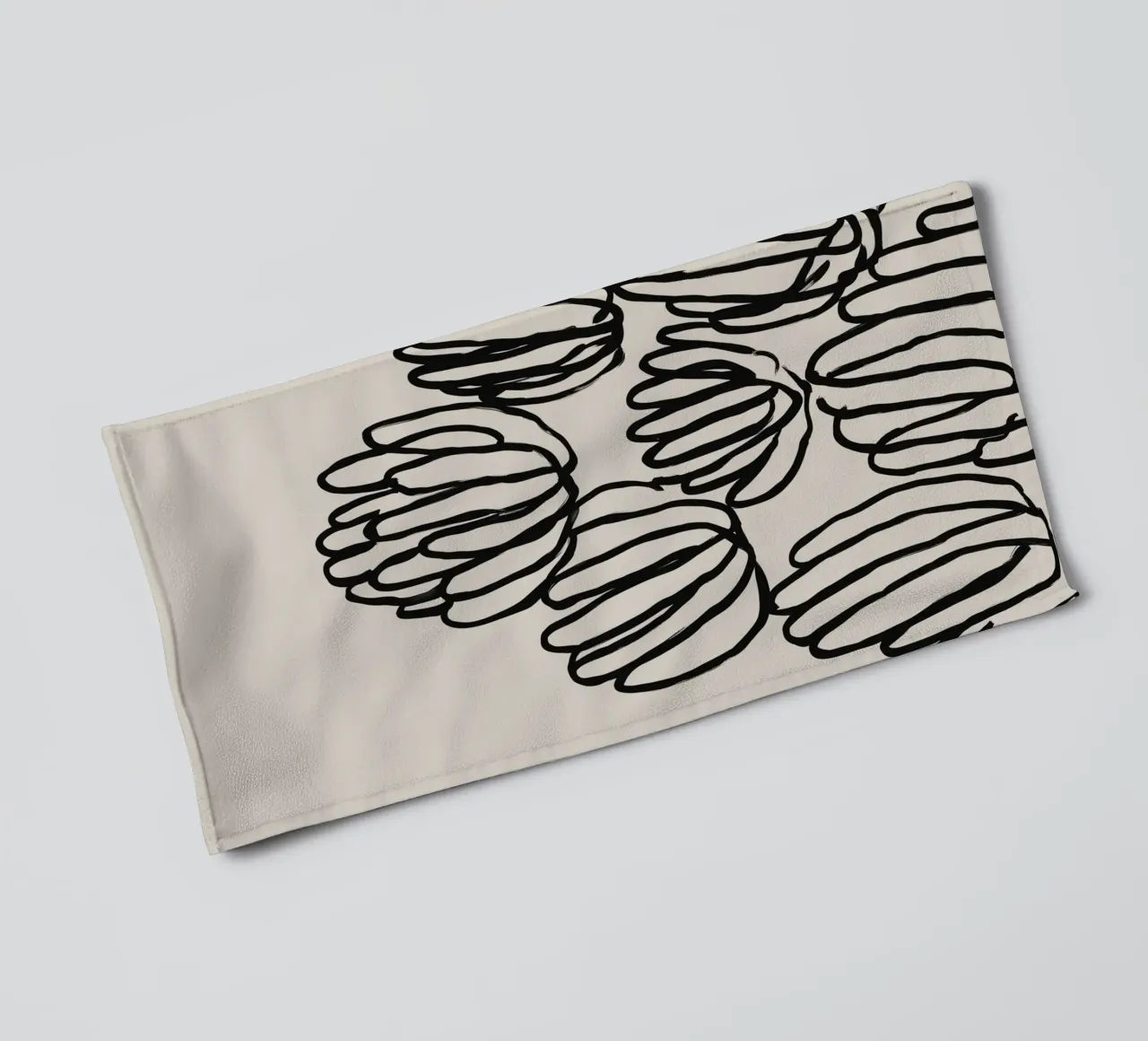 Echo Lines No 38 asciugamano da bagno da treechild