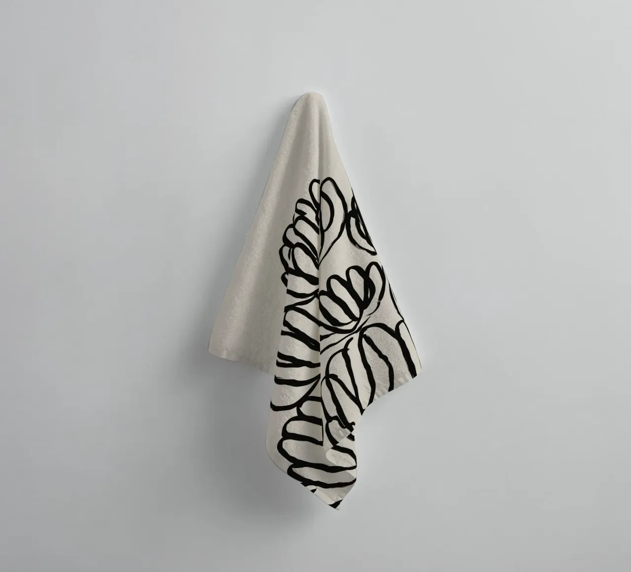 Echo Lines No 38 asciugamano da bagno da treechild