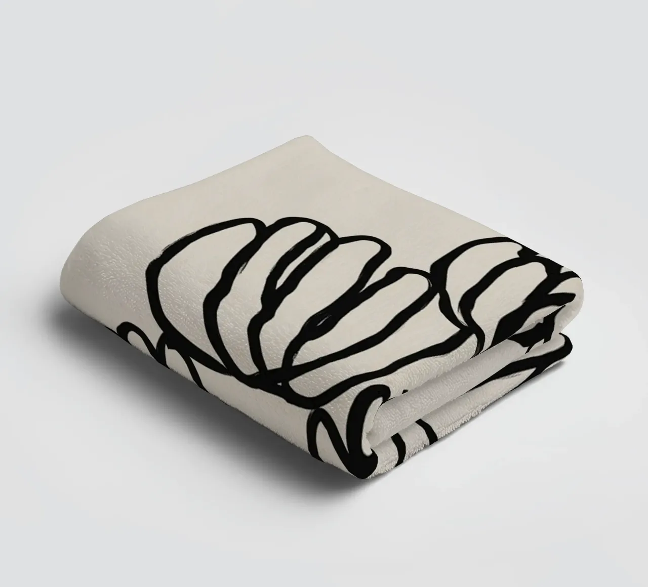 Echo Lines No 38 asciugamano da bagno da treechild