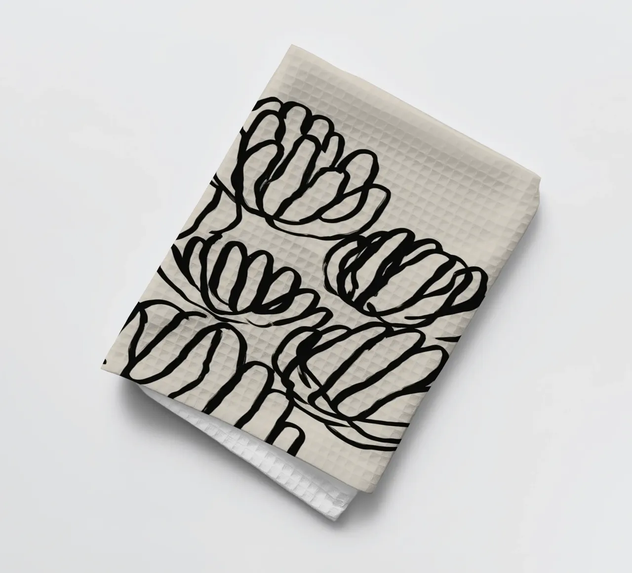 Echo Lines No 38 canovaccio da cucina da treechild