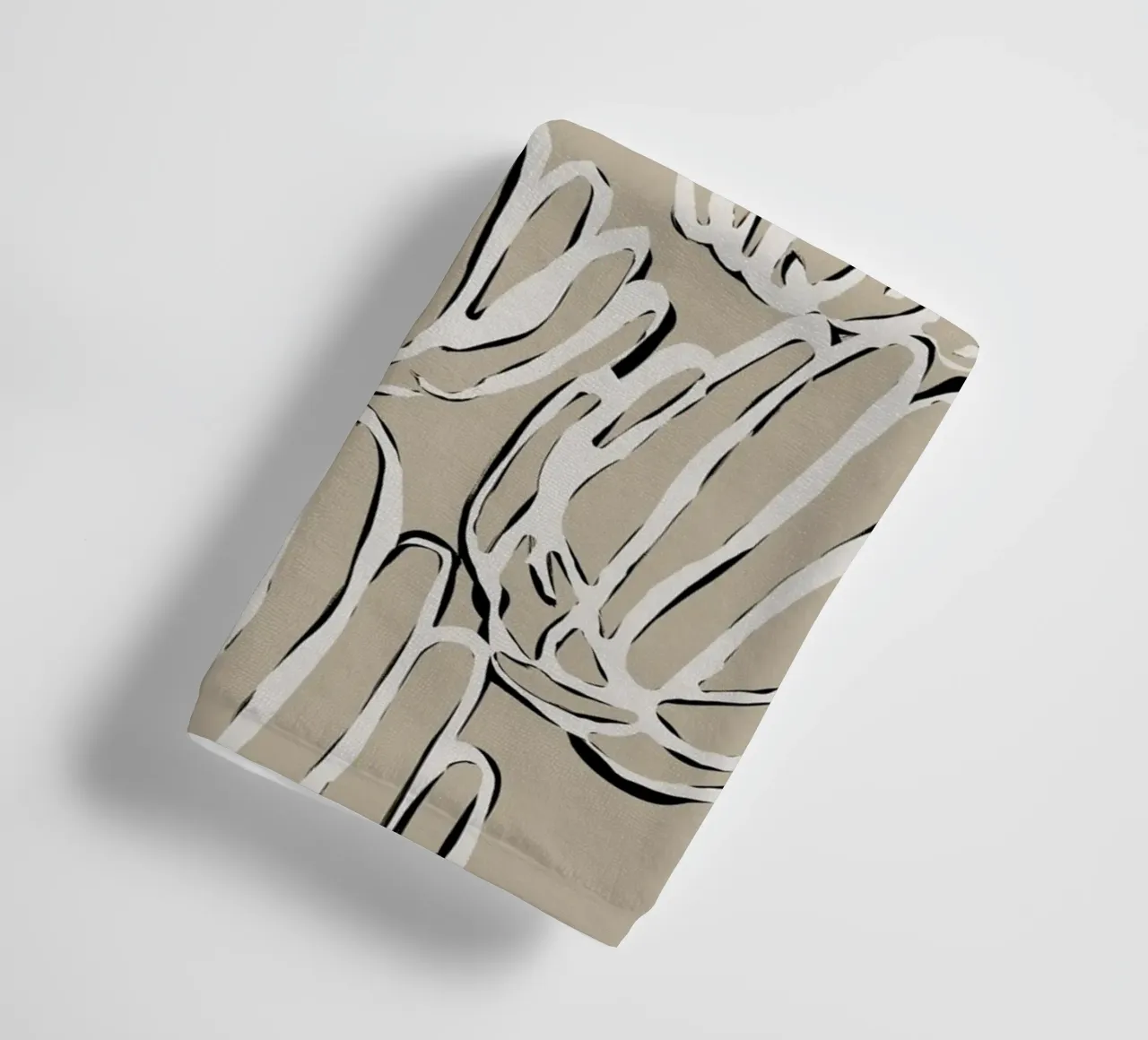 Echo Lines No 39 asciugamano da bagno da treechild