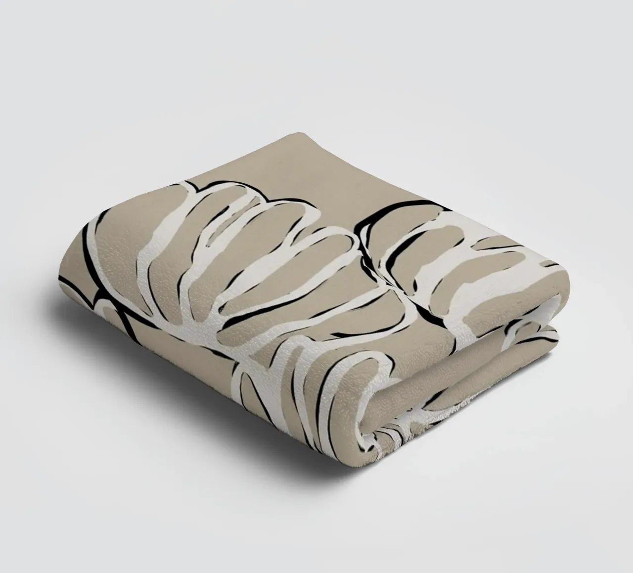 Echo Lines No 39 asciugamano da bagno da treechild