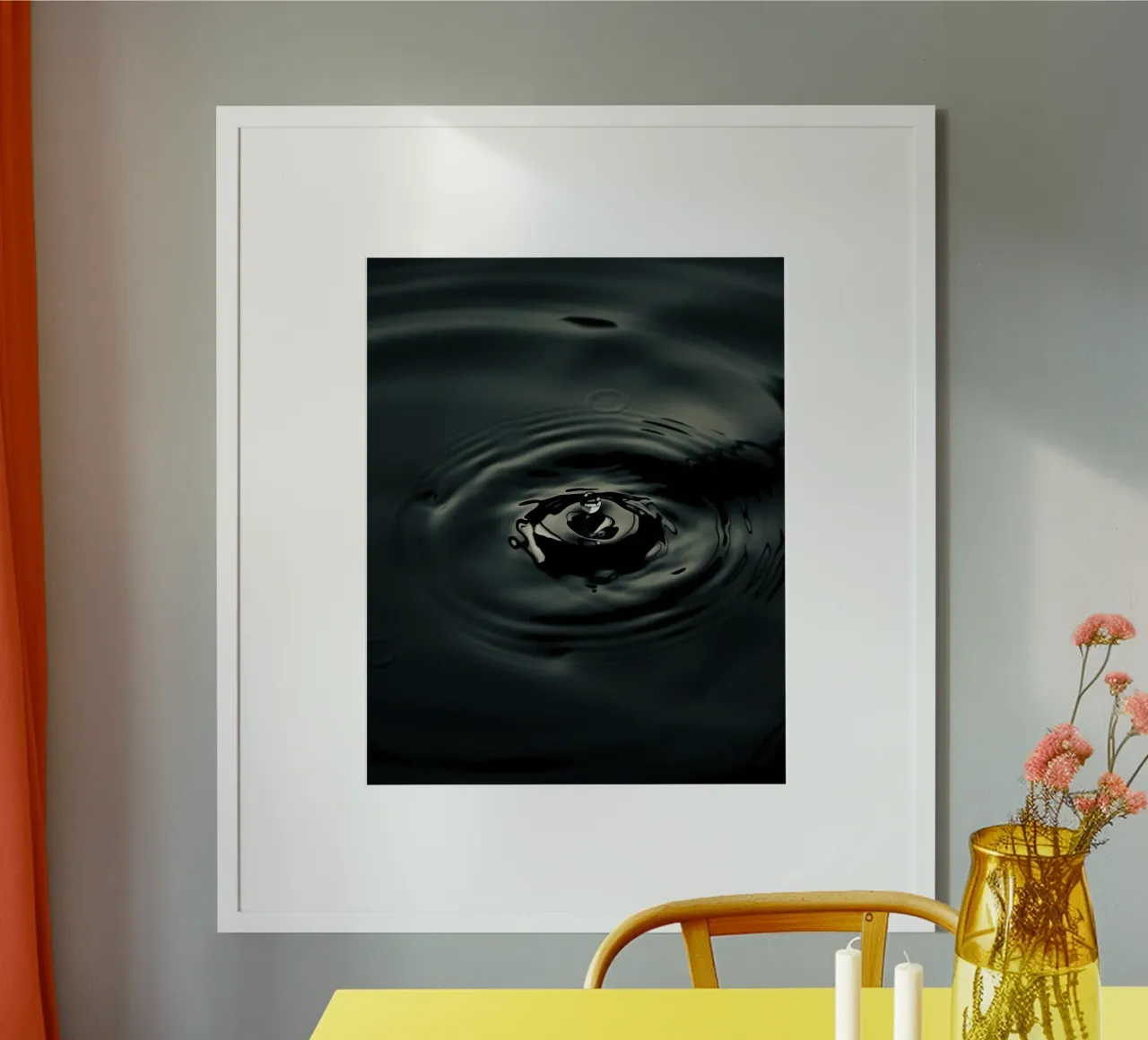 RAINDROP poster by BAWA