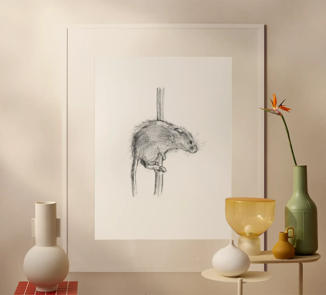 Mouse poster by studio stine