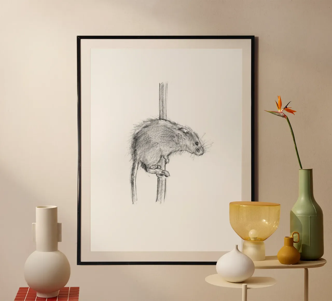 Mouse poster by studio stine