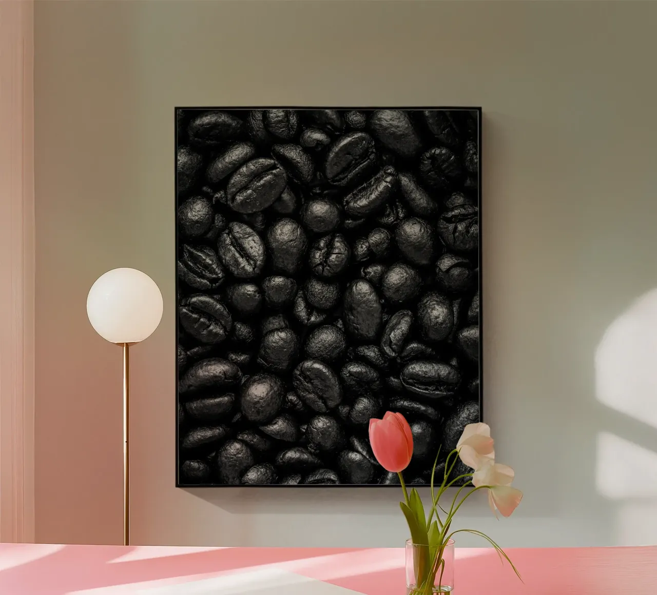 COFFEE BEANS plexiglass da BAWA