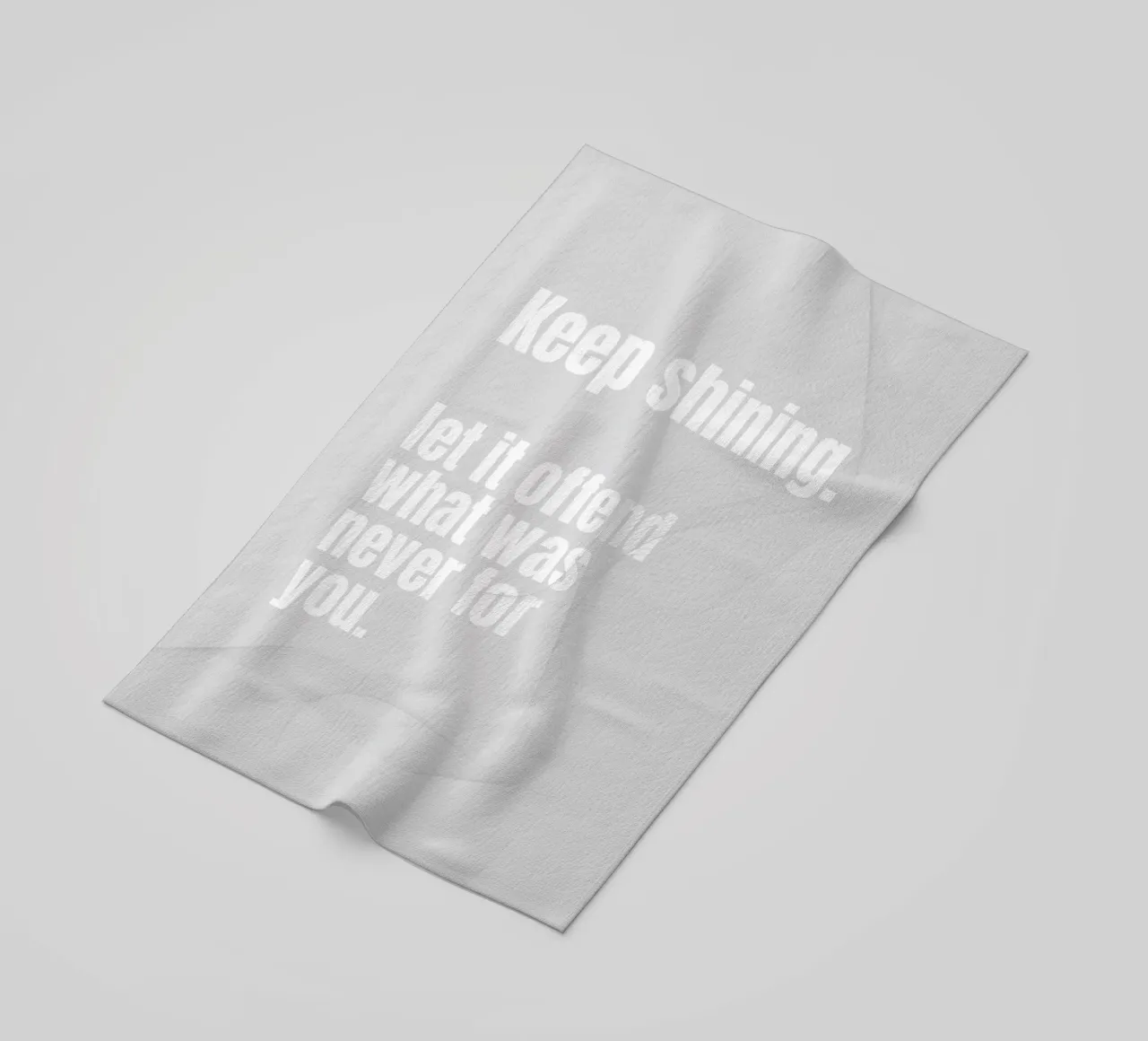 KEEP SHINING telo mare da BAWA