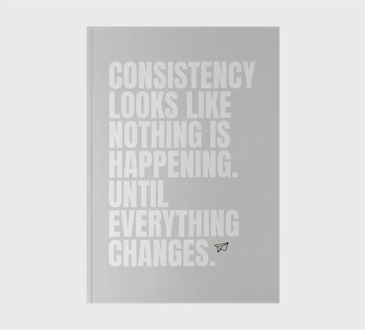 CONSISTENCY notebook by BAWA