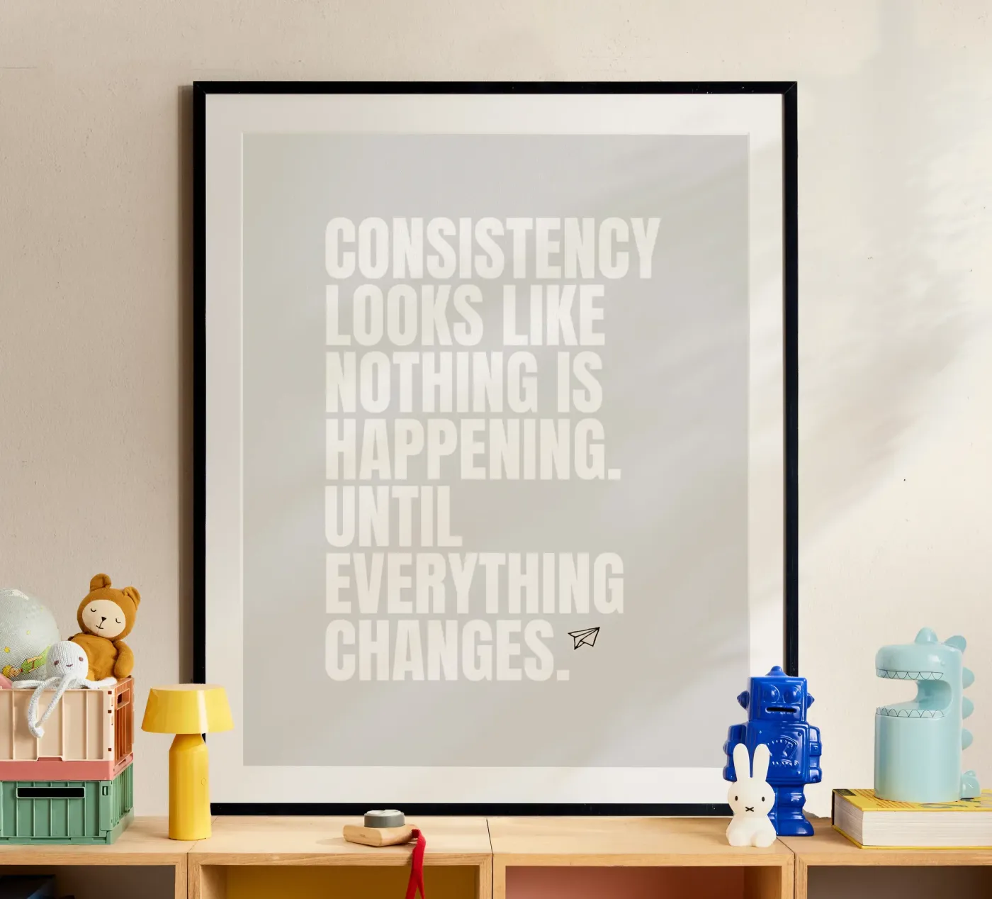 CONSISTENCY poster van BAWA
