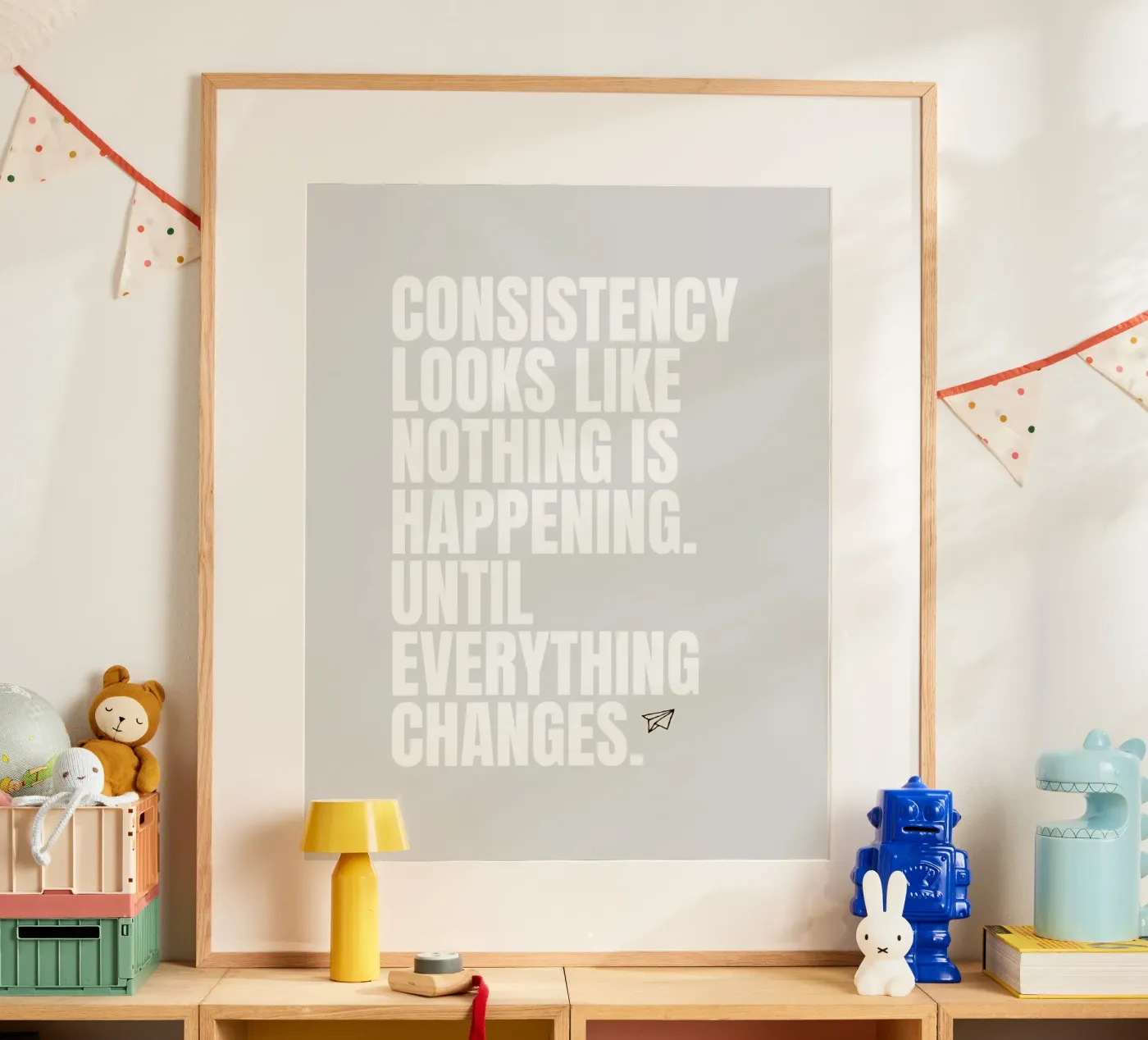 CONSISTENCY poster van BAWA