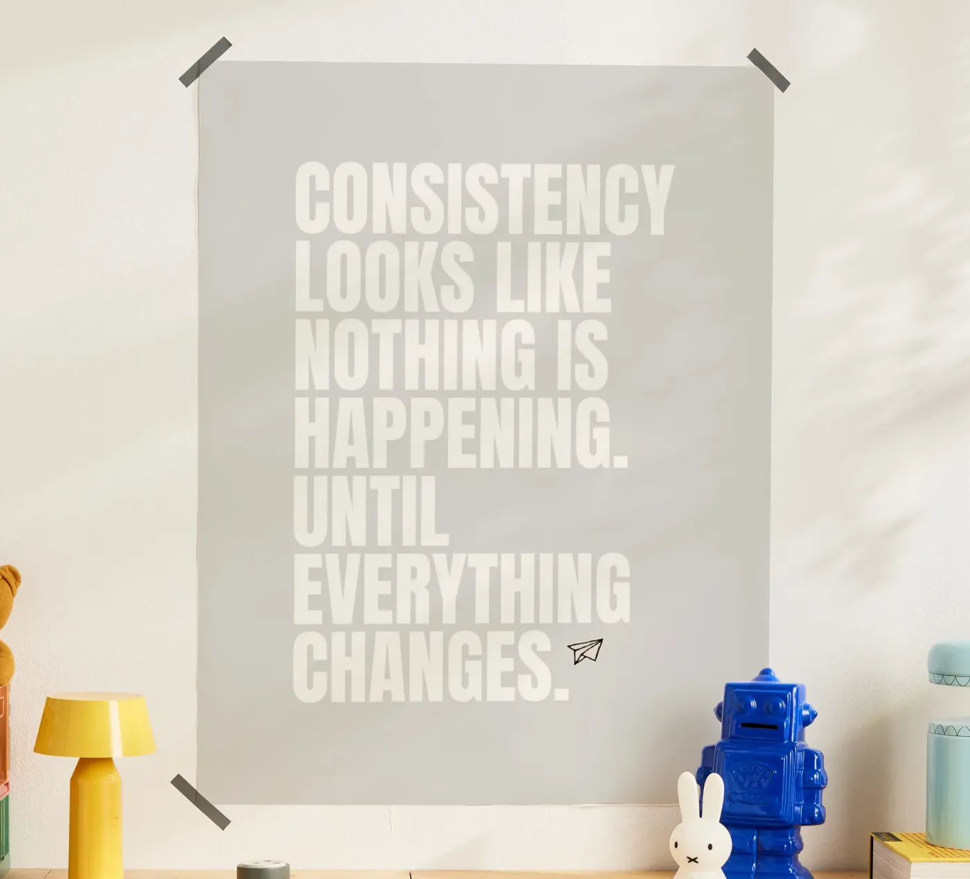 CONSISTENCY poster van BAWA