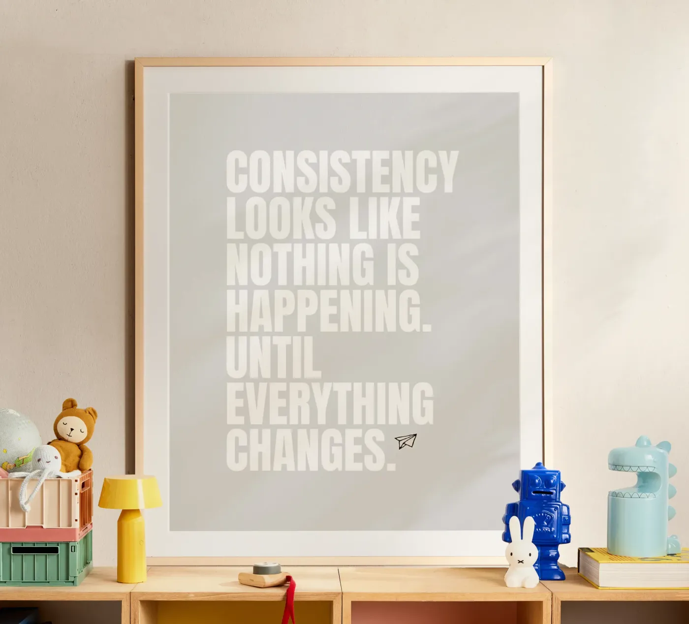 CONSISTENCY poster van BAWA