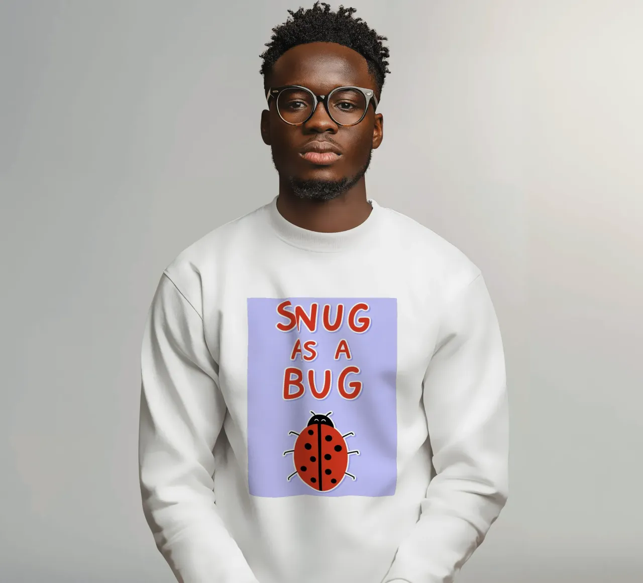 comodo come un insetto felpa da Rawghenee