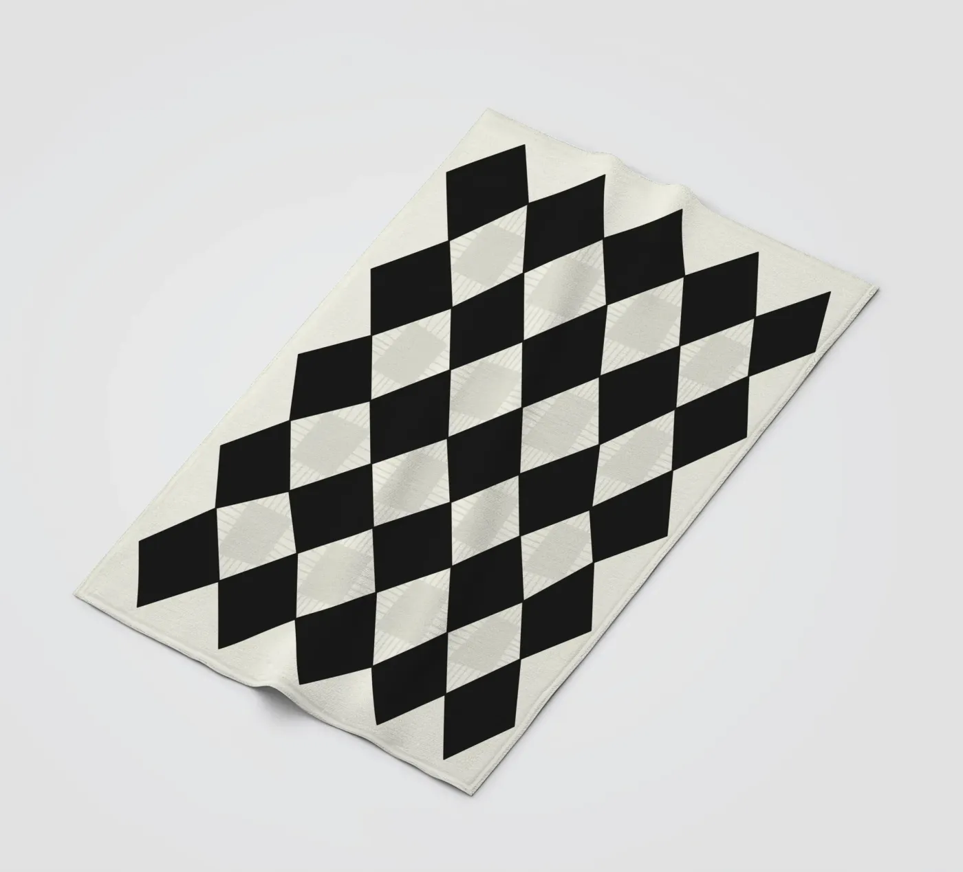 Square - Rhomb fleecedeken van Lidia Blomgren