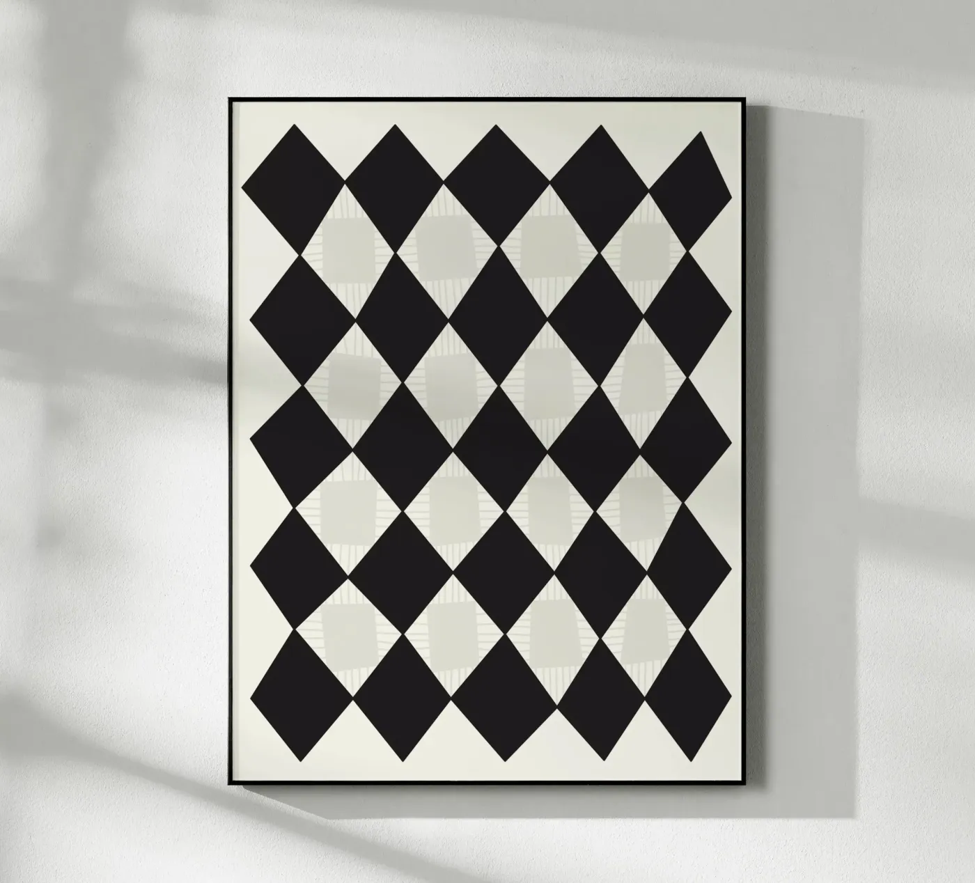 Square - Rhomb acrylic glass by Lidia Blomgren