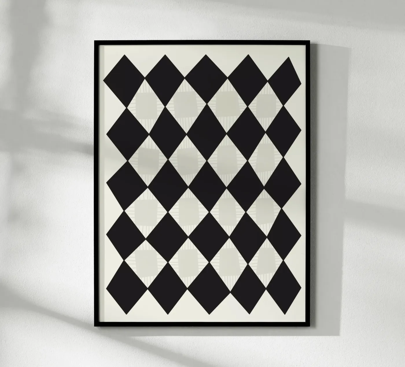 Square - Rhomb Poster von Lidia Blomgren