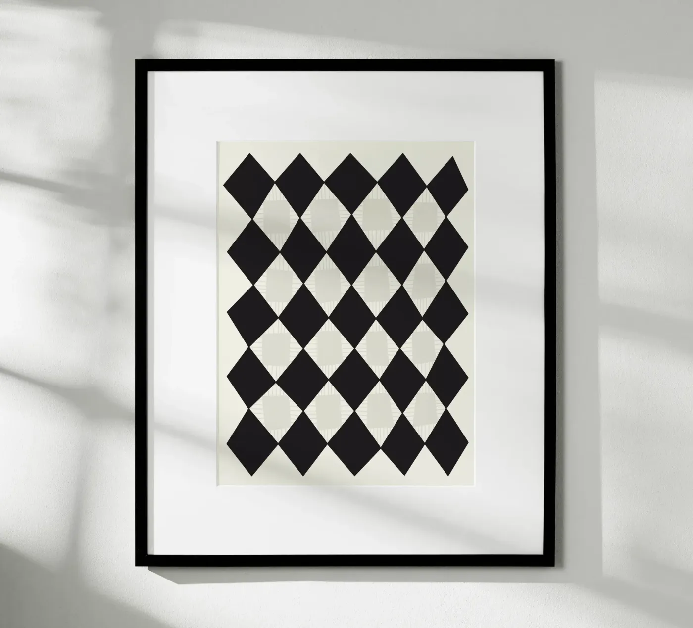 Square - Rhomb Poster von Lidia Blomgren