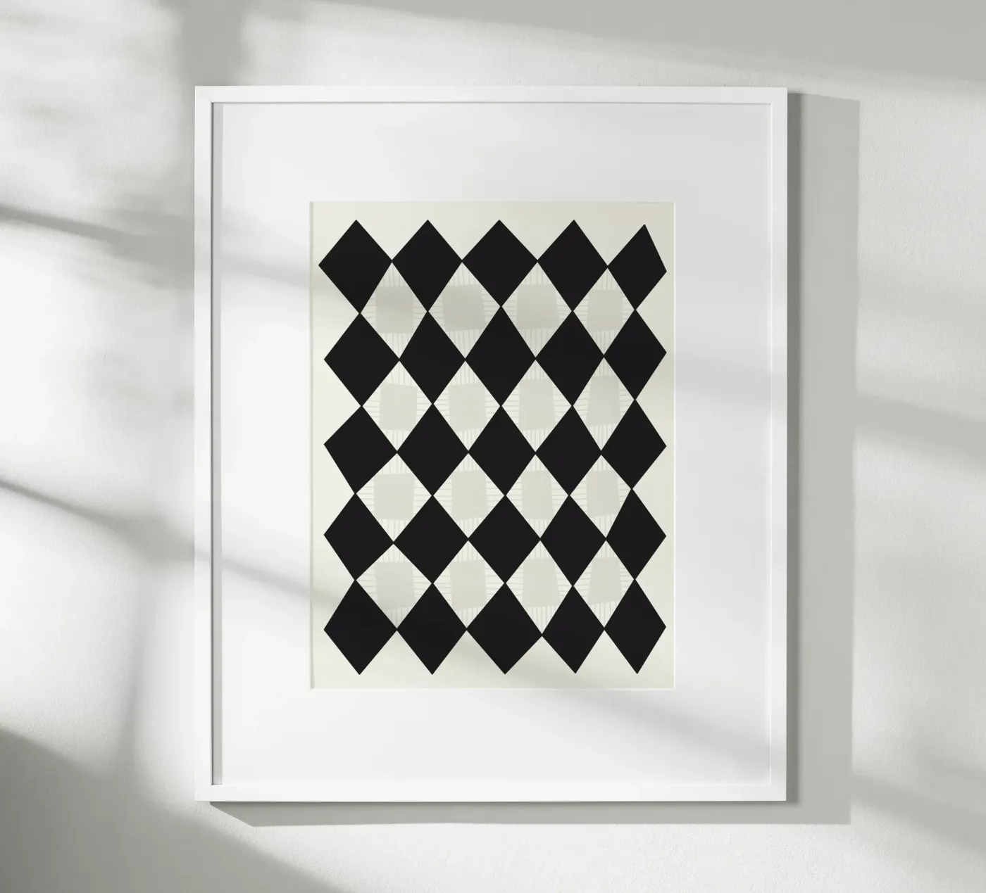 Square - Rhomb Poster von Lidia Blomgren