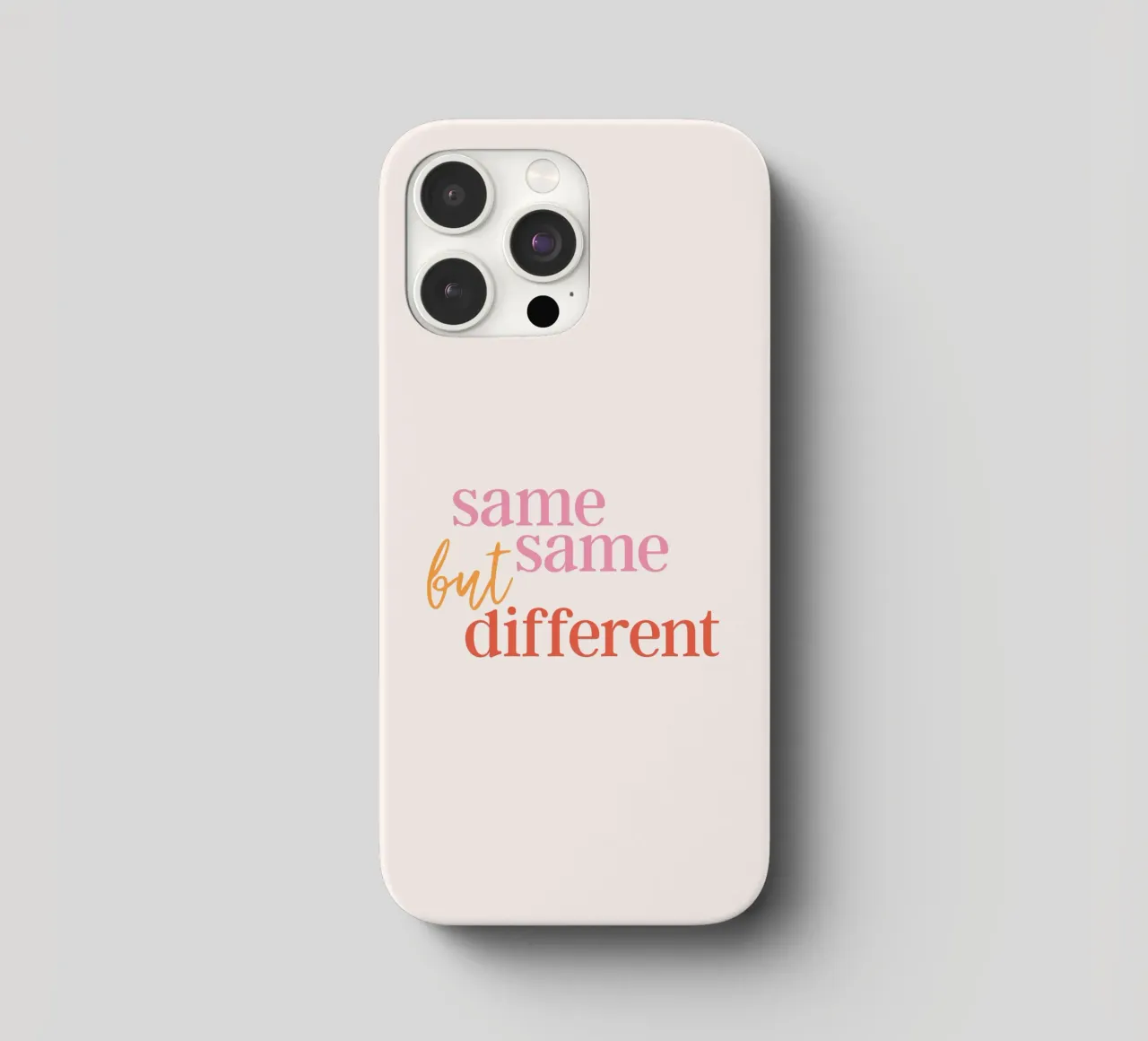 Same same but different iPhone Hülle von studio stine