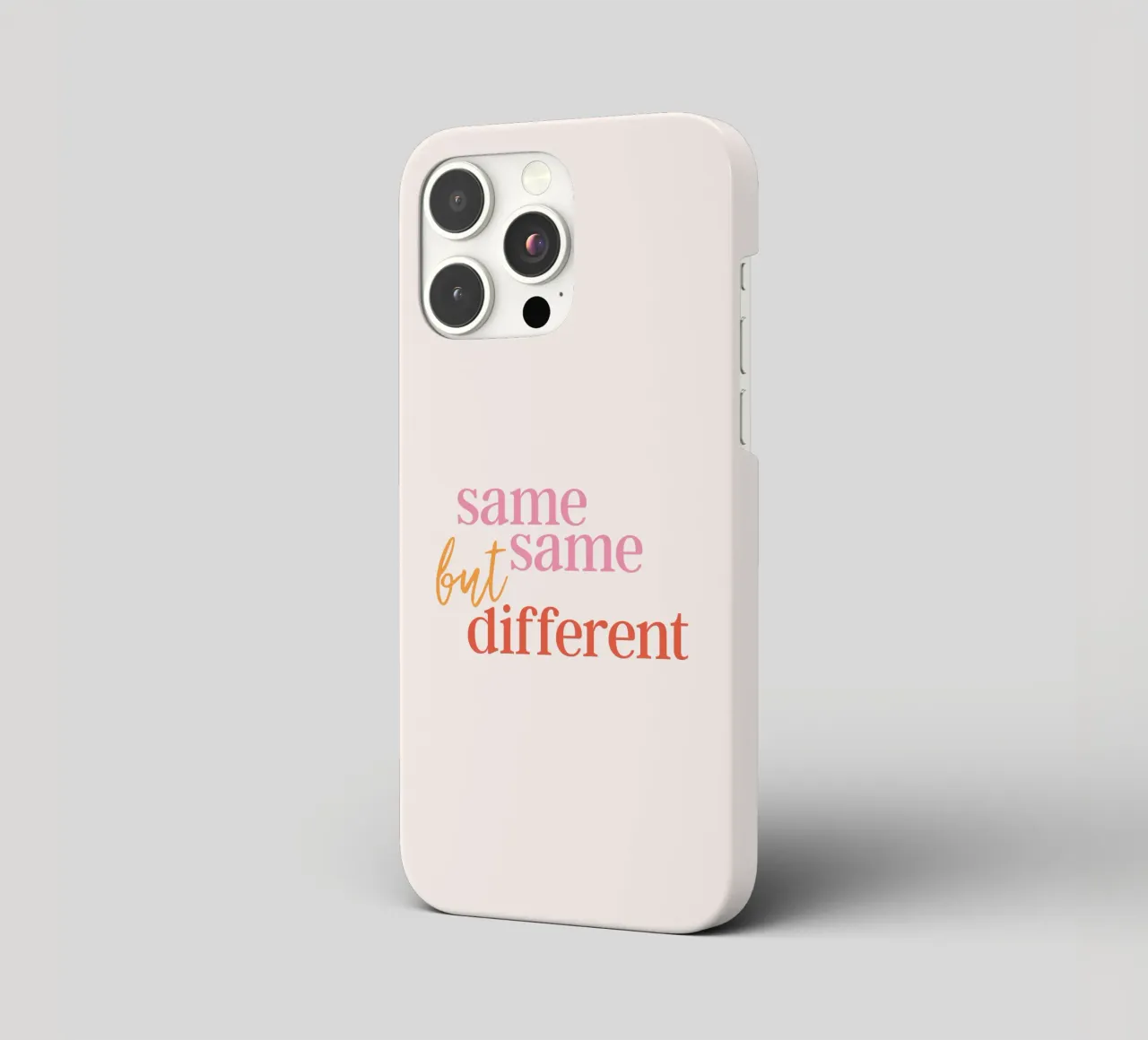 Same same but different iPhone Hülle von studio stine