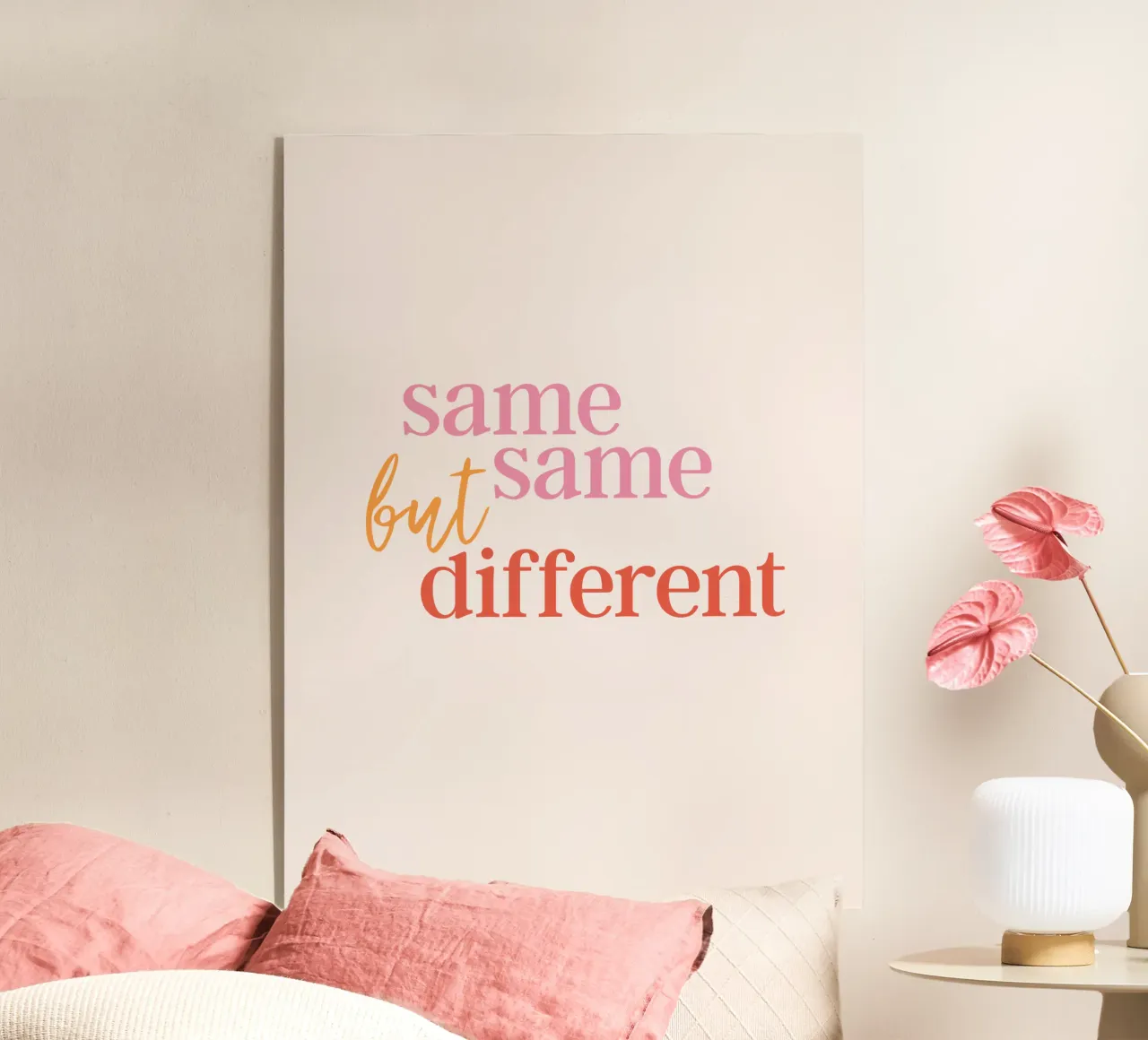 Same same but different plexiglass da studio stine