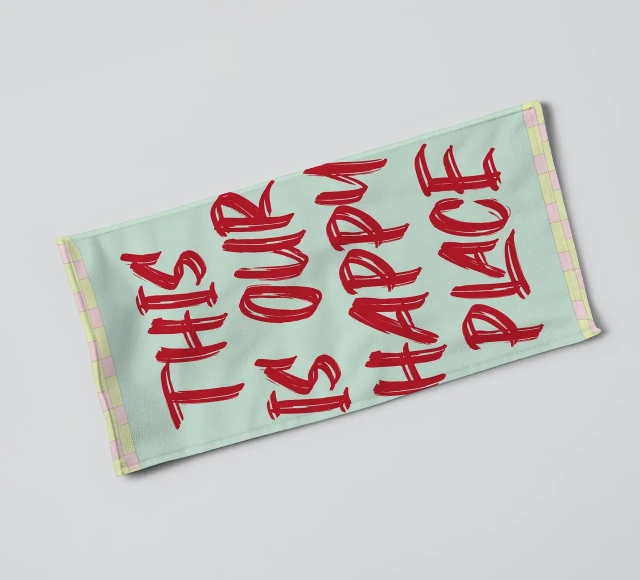 C'est notre lieu de prédilection serviette de bain de Rawghenee