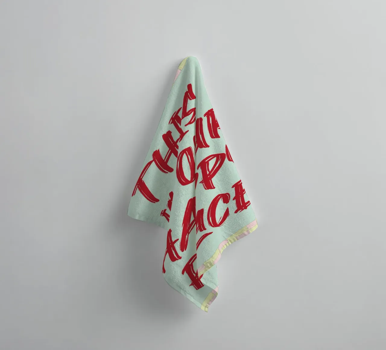 C'est notre lieu de prédilection serviette de bain de Rawghenee